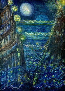 Time has no face ( d'après une composition de Margin Alexander)